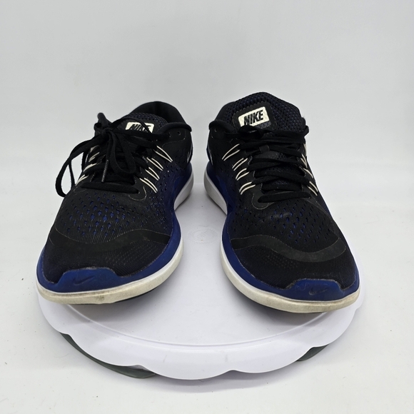 Nike Shoe Men\'s 10 Flex 2017 Sneakers 898457-004 Black Blue main image 5